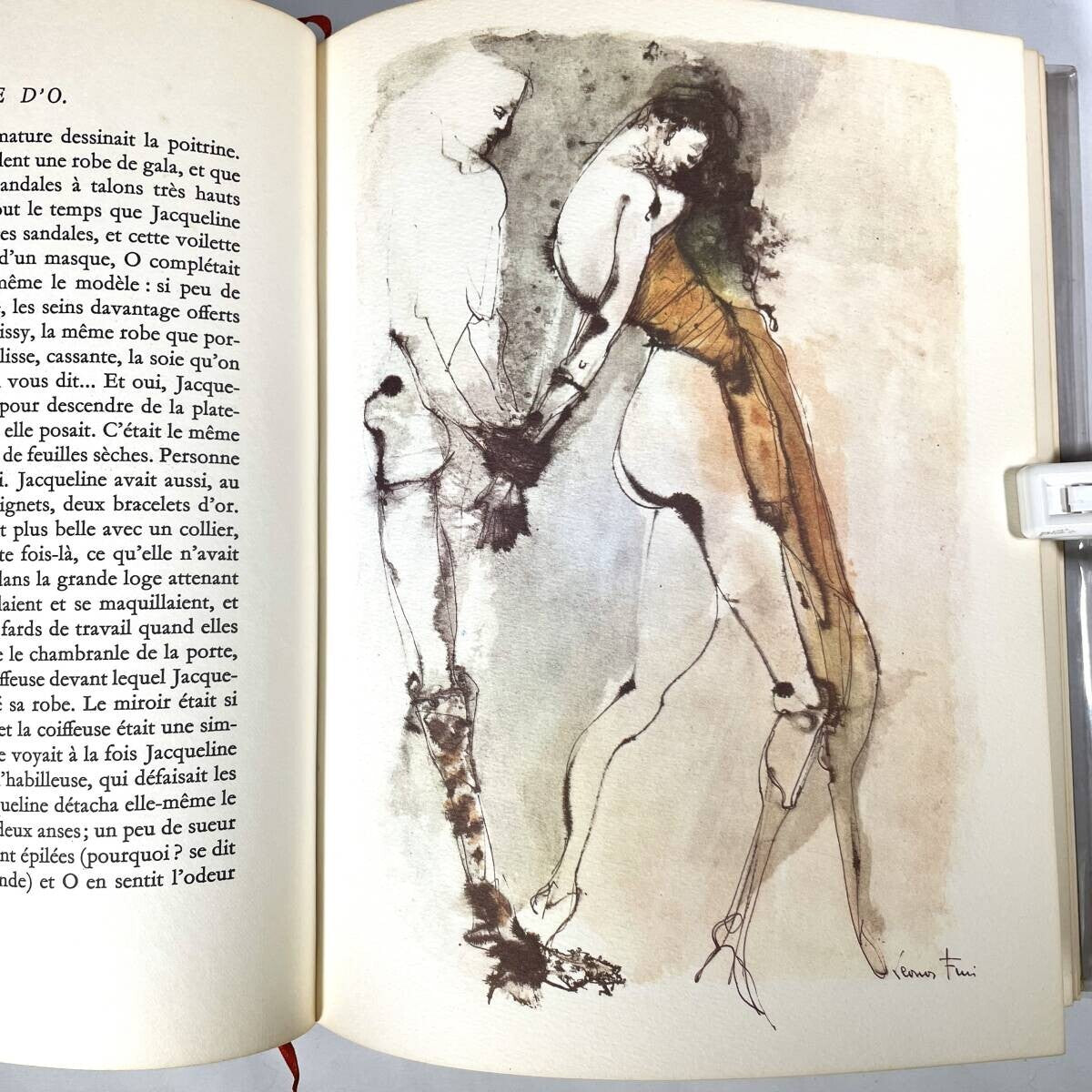 Histoire D'O By Pauline Rage, Illustrated By Leonor Fini, 1968 French Novel