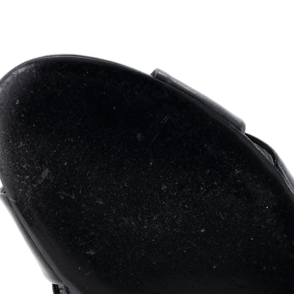 Saint Laurent Women'S Bianca Mule Sandals Leather