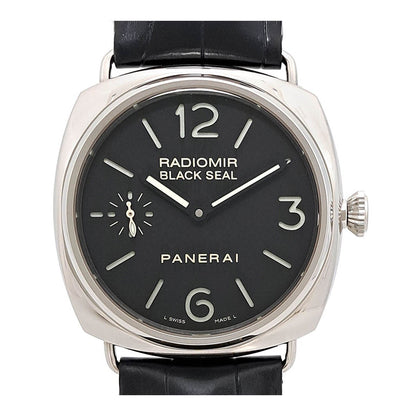 Panerai Radiomir Black Seal Overhauled Pam00183 Black Men'S Used Watch #52020