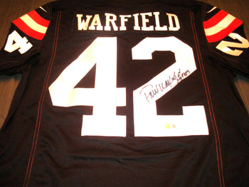 Paul Warfield Cleveland Browns Beckett/Coa Signed