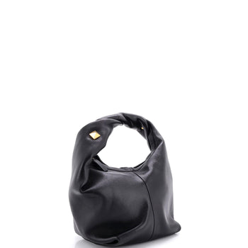 Valentino Garavani Roman Stud Hobo Leather Medium