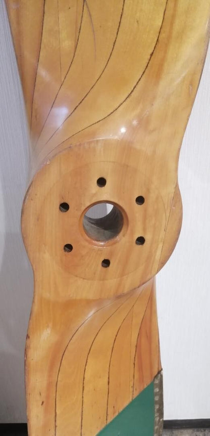 Vintage plane wooden propeller super big rare antique sensenich 78.7inch