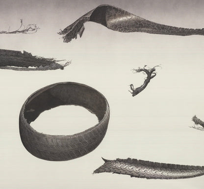 Edward Ruscha Gagosian Gallery " Offset Lithograph Pop Art