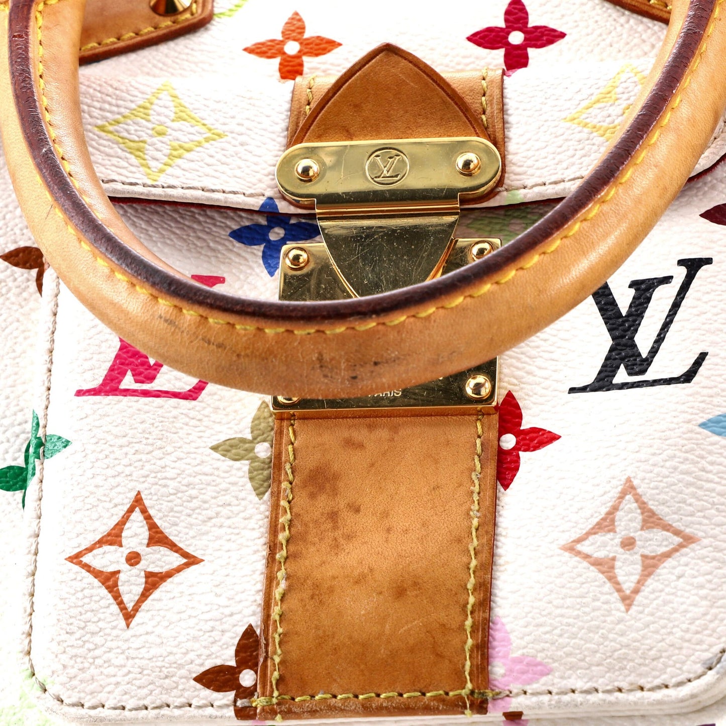 Louis Vuitton Speedy Handbag Monogram Multicolor 30