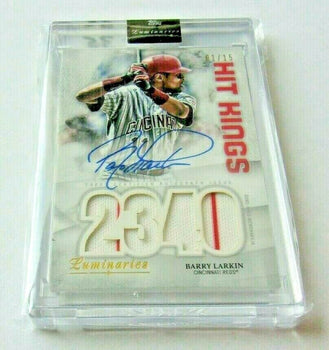 Barry Larkin 2019 Topps Luminaries Game Used Quad
