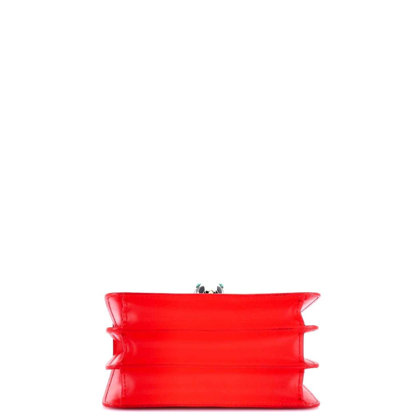 Bvlgari Serpenti Forever Top Handle Bag Leather And Stingray Small