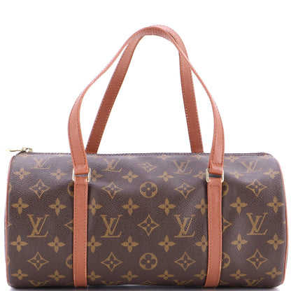 Louis Vuitton Papillon Handbag Monogram Canvas 30
