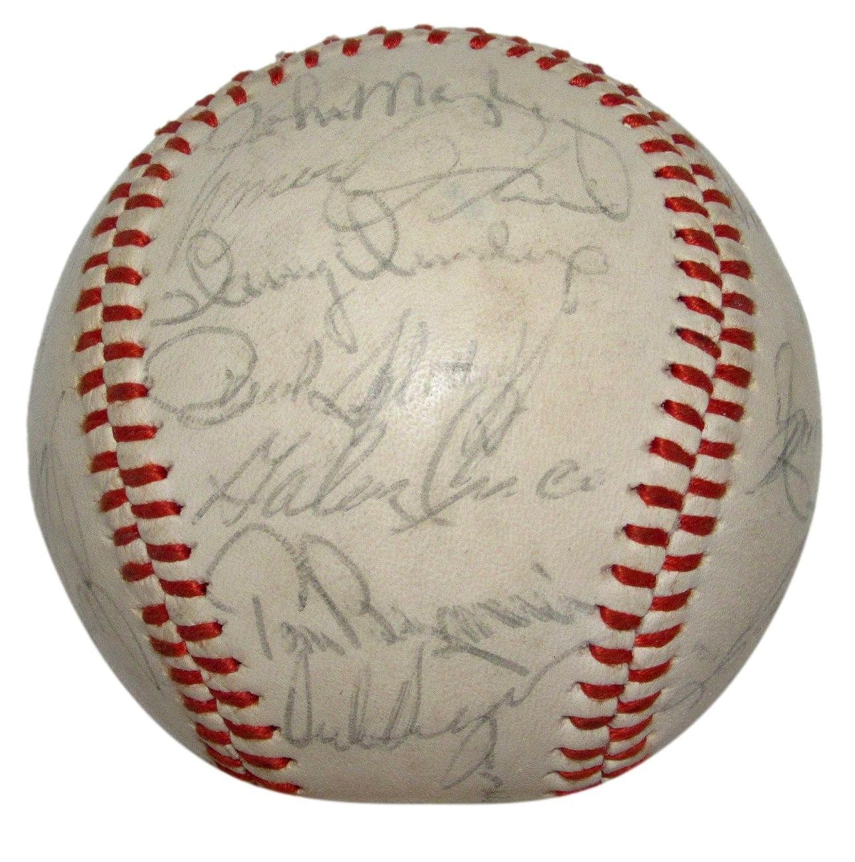 Royals Baseball Team 27 HOF Lemon Autographed 177605 Kansas City 1972