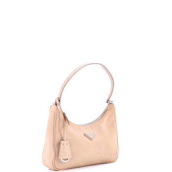 Prada Re-Edition 2005 Hobo Tessuto With Saffiano Leather Mini