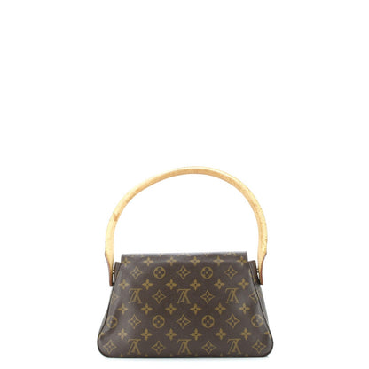 Louis Vuitton Looping Handbag Monogram Canvas Mini