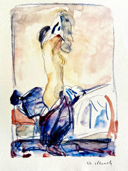 Edvard Munch Museum Lithograph Coa Signed Op Hand Numbered Crayon