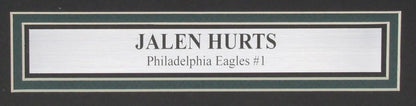 Jalen Hurts Autographed 16X20 Photo Philadelphia Eagles Framed Jsa 186285