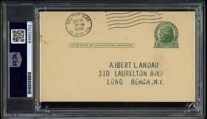 Al Todd Autographed/Inscribed 1950 Gpc Government