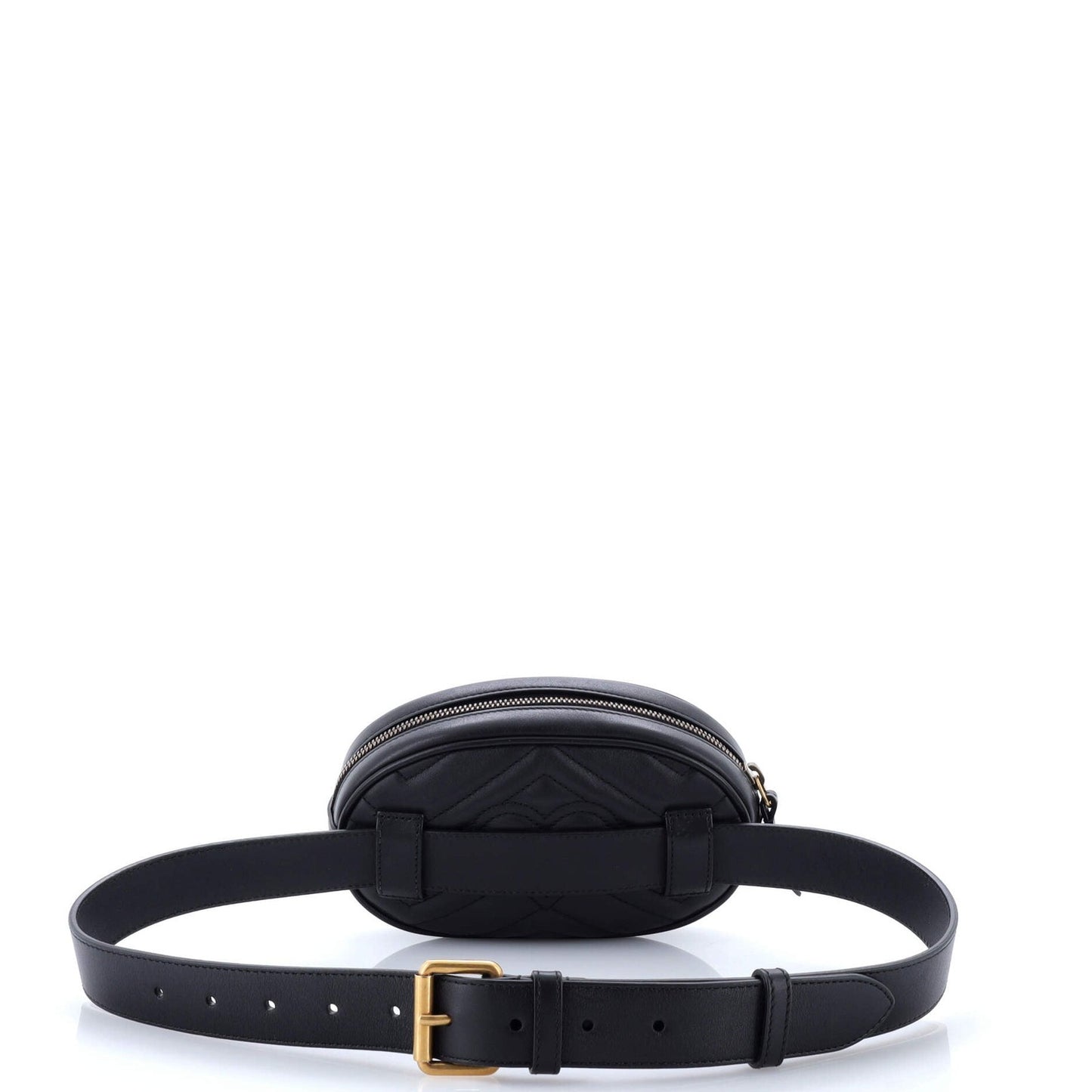 Gucci Gg Marmont Belt Bag Matelasse Leather