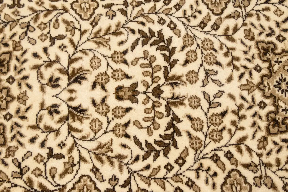 Handmade rug runner oriental kitchen carpet plush classic 3x10 floral kirman