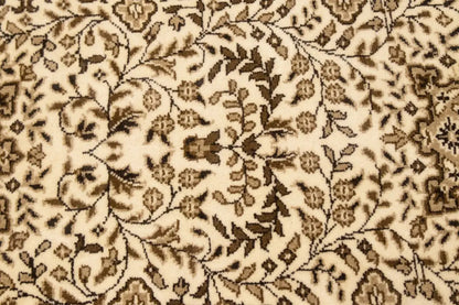 Handmade rug runner oriental kitchen carpet plush classic 3x10 floral kirman