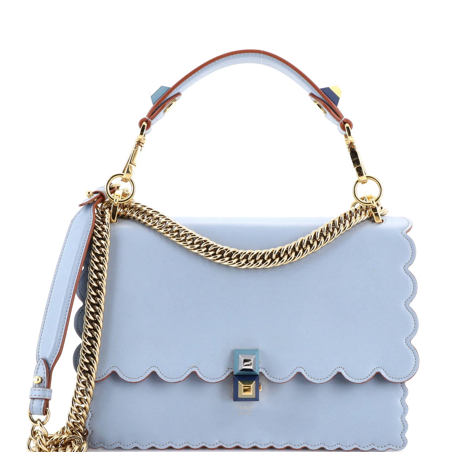 Fendi Kan I Bag Leather Medium