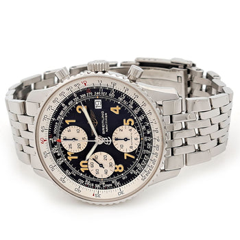Breitling Old Navitimer A13022 Black Case Size 41Mm Men'S Used Watch #61116
