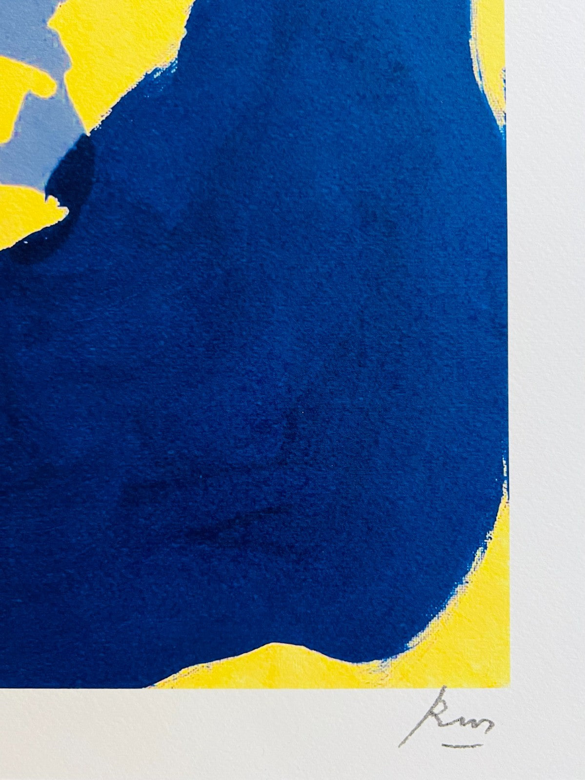 Robert Motherwell Lithograph Coa Signed Numbered Pencil Limited Ed