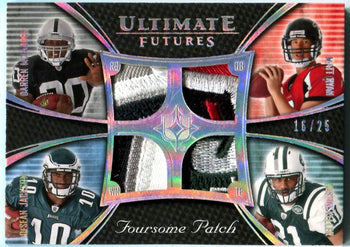 Matt Ryan/Darren Mcfadden/Desean Jackson/Matt Ryan Ultimate Futures Card /25