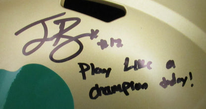 Ian Book Signed/Inscr Notre Dame Gold Full Size