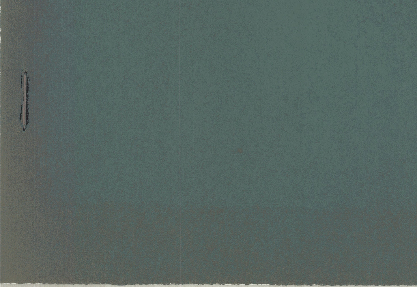 R.B. Kitaj Baghdad Signed " Serigraph Contemporary Turquoise, Gre