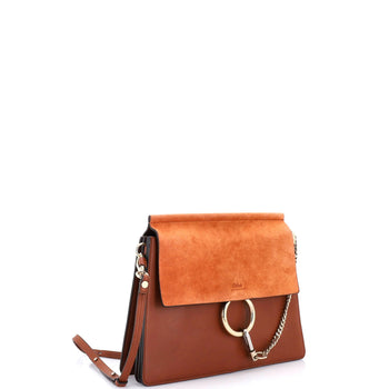 Chloe Faye Shoulder Bag Leather Medium