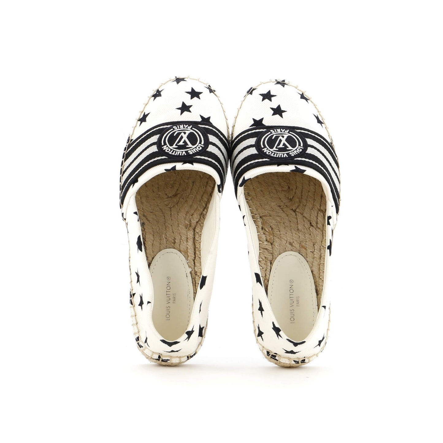 Louis Vuitton Women'S Starboard Flat Espadrilles Printed Canvas