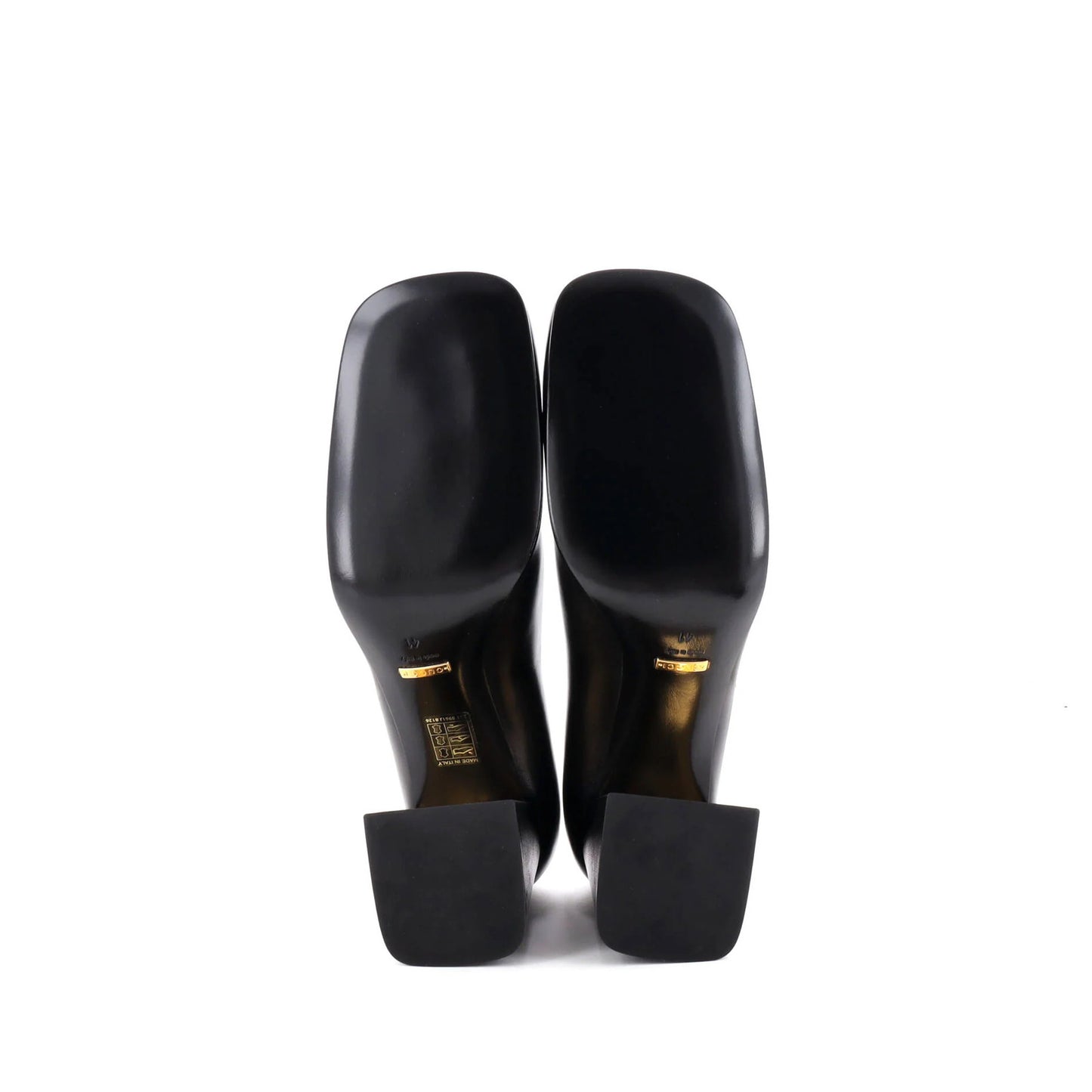 Gucci Women'S Horsebit Mid-Heel Pumps Leather