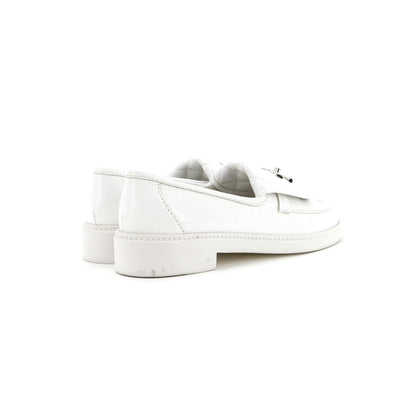 Chanel Women'S Cc Loafers Quilted Leather