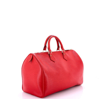Louis Vuitton Speedy Handbag Epi Leather 35