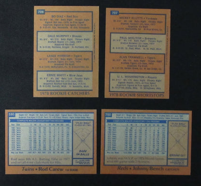 1978 Topps Baseball Complete Set (726) Murray Rc, Ryan, Schmidt 1978119