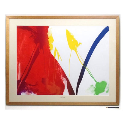 Paul Jenkins "Innumerable Mysteries" Hand Signed Lithograph Ed.150 71.5X93.5Cm