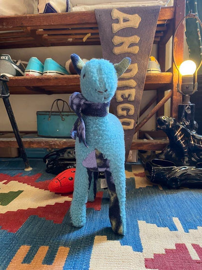 Patagonia Guanago Plush Toy 28cm x 30cm Super Rare Blue