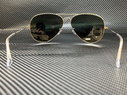 RAY BAN RB3025 001 Gold Aviator 62 mm Unisex Sunglasses