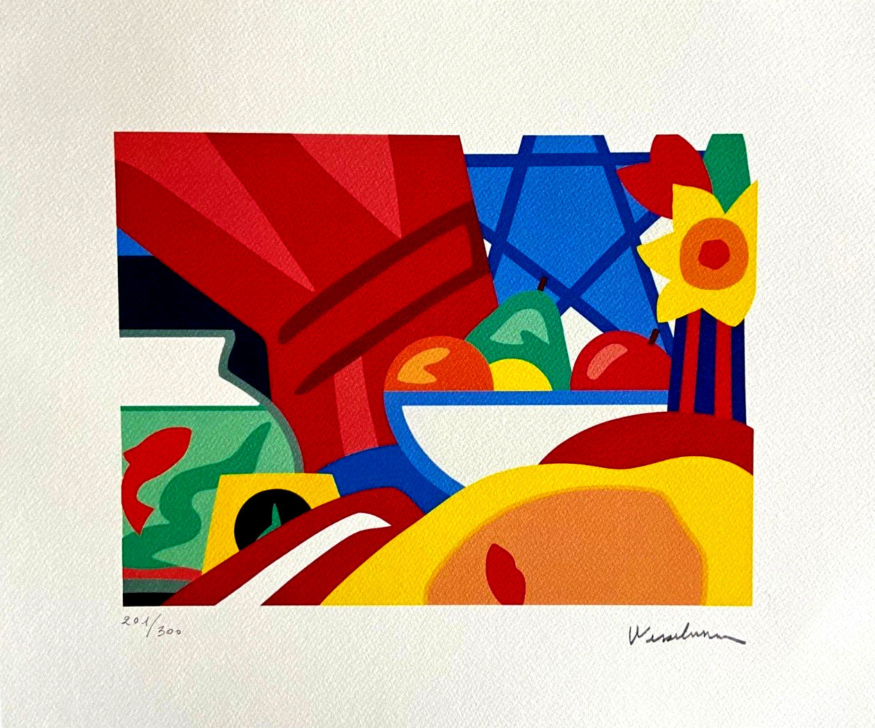Tom Wesselmann Lithograph Coa Signed Op Numbered By Hand - Jim Dine