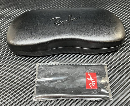 RAY BAN RX8416 2916 Matte Black on Gunmetal Square 55 mm Unisex Eyeglasses