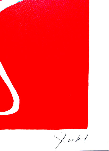 Donald Judd Lithograph Coa Signed Numbered Stamped