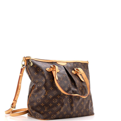 Louis Vuitton Palermo Handbag Monogram Canvas Gm