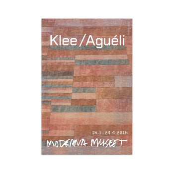 Paul Klee Original Exhibition Poster -Steps 1929 Agueli New