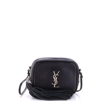 Saint Laurent Classic Monogram Blogger Crossbody Bag Leather Small
