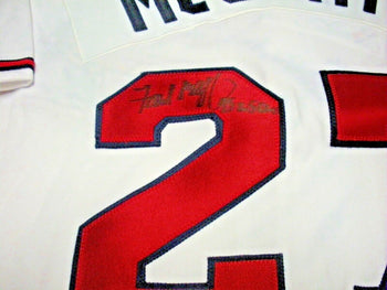 Fred Mcgriff Atlanta Braves,95 Ws Champs Jsa/Coa