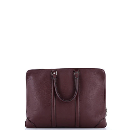 Louis Vuitton Porte-Documents Voyage Briefcase Taurillon Leather Pm