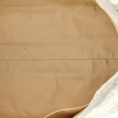 Chanel Deauville Tote Raffia With Glitter Detail Small