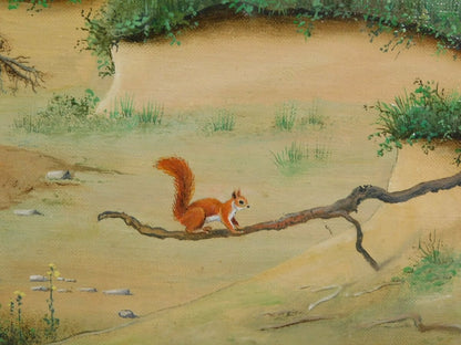Jean Claude Farjas Original Painting Oil On Canvas Signed Well Framed
