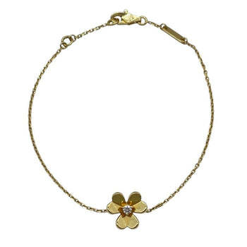 Van Cleef & Arpels Frivole Mini Diamond Bracelet In Yellow Gold K18Yg