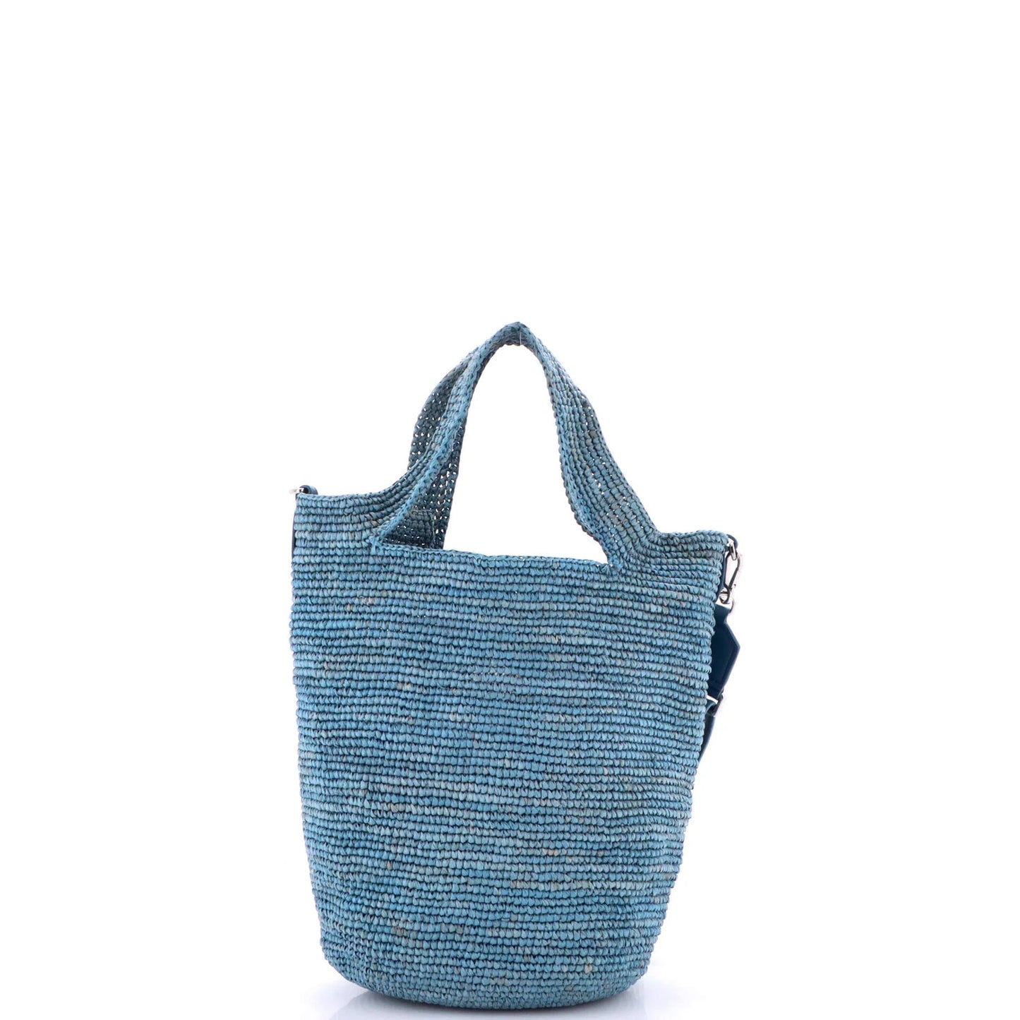 Loewe Slit Tote Straw Large