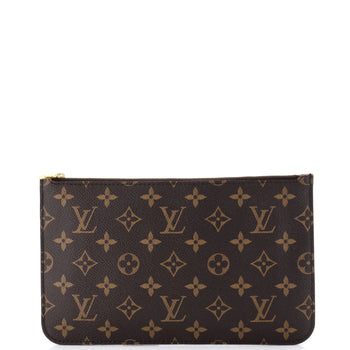 Louis Vuitton Neverfull Pochette Monogram Canvas Large