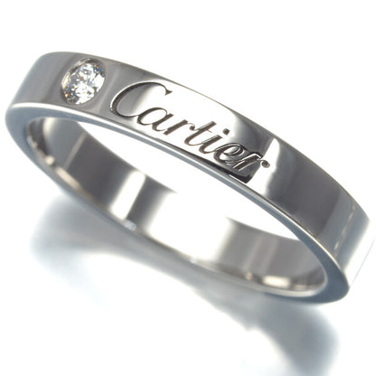 Cartier Ring C De Cartier Diamond Eu49 950 Platinum