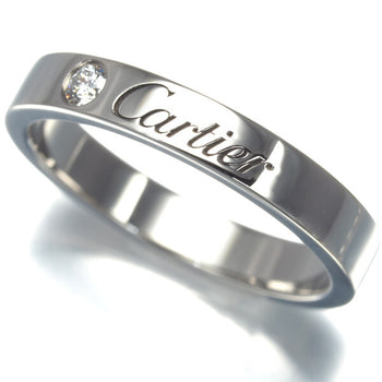 Cartier Ring C De Cartier Diamond Eu49 950 Platinum